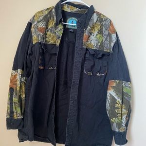 master sportsman men’s fishing hunting brand button up